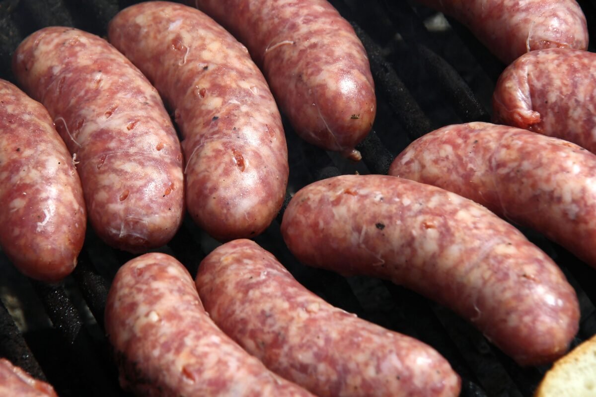 Salchicha de cerdo cruda tipo italiana